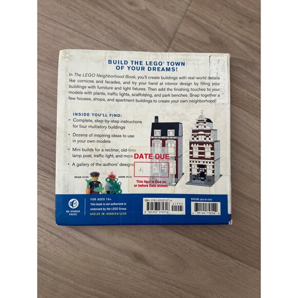 The LEGO Neighborhood Book: Build Your Own Town! By Brian & Jason Lyles - Picture 2 of 3